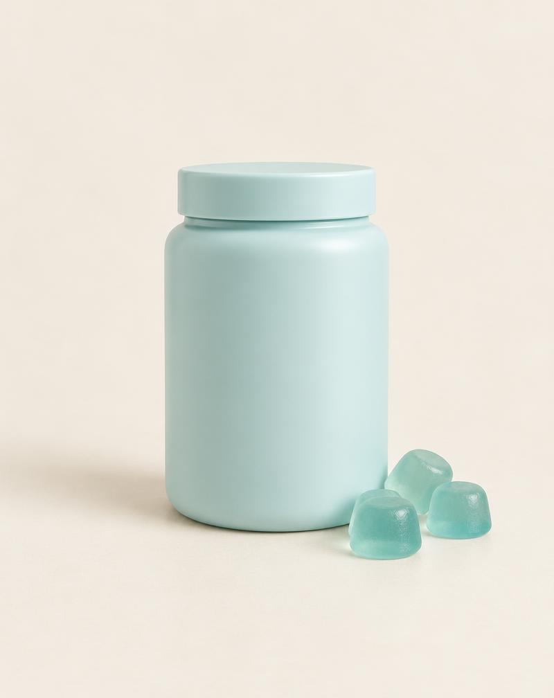Lunakai Magnesium Glycinate + L-Theanine Gummies studio photograph