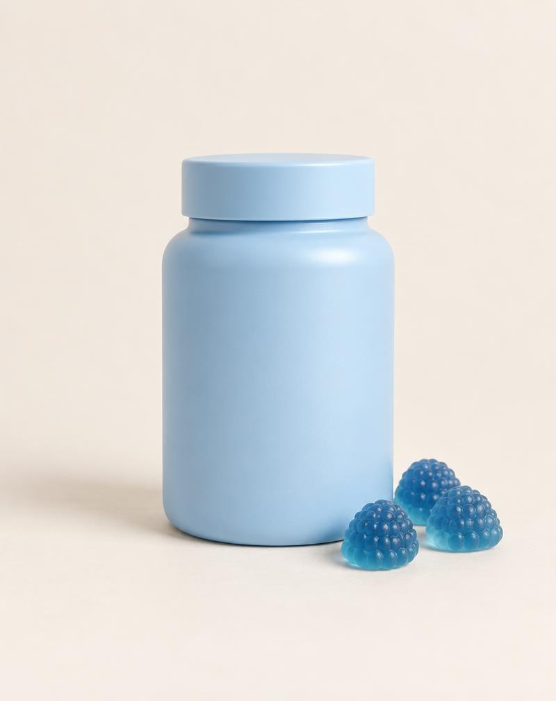 Natural Vitality Calm Magnesium Citrate Gummies studio photograph