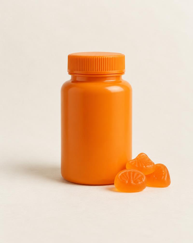 Nature Made Extra Strength Vitamin C 500 mg Gummies studio photograph