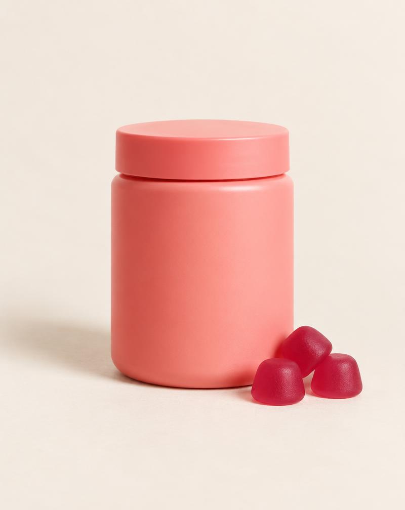 Olly Extra Strength Probiotic Gummy studio photograph