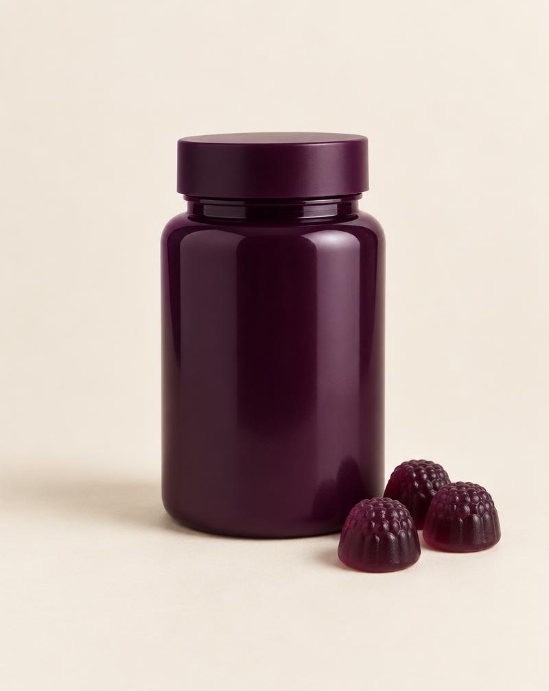 Sambucol Black Elderberry Gummies studio photograph