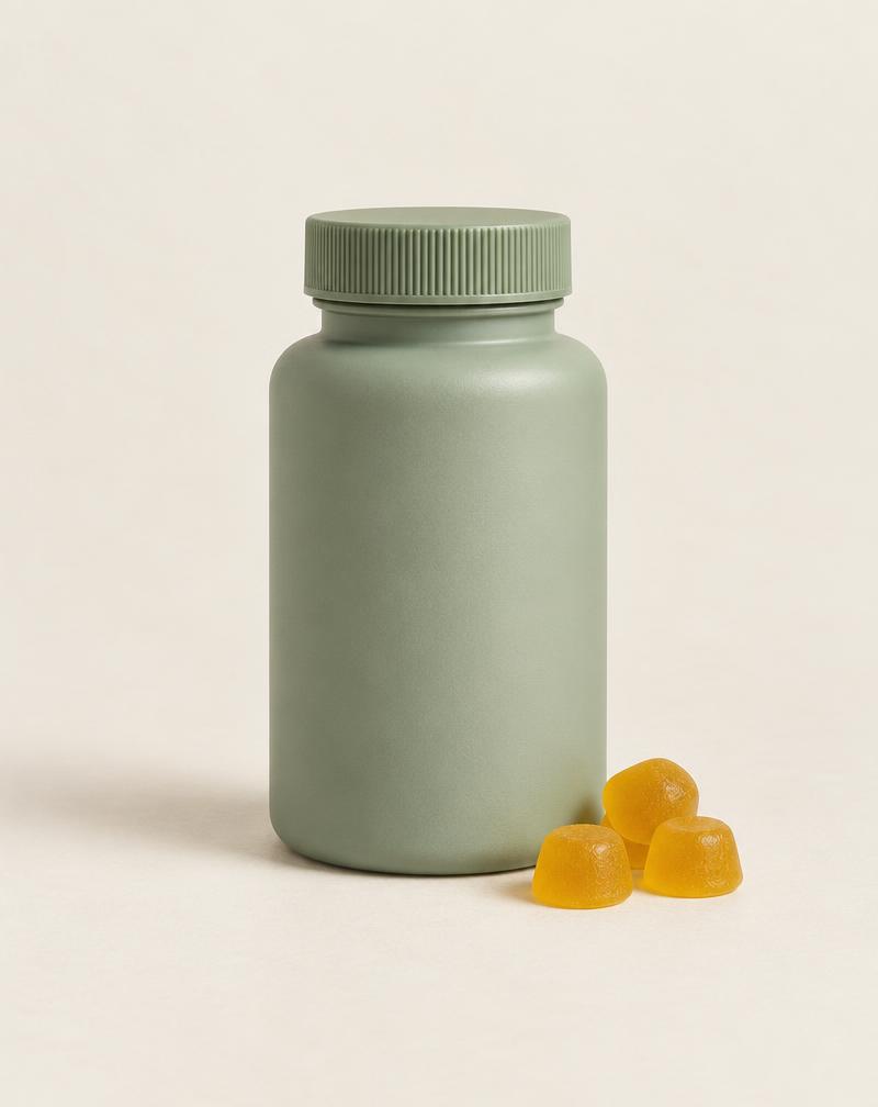 Spring Valley Turmeric Curcumin Gummies with Longvida studio photograph